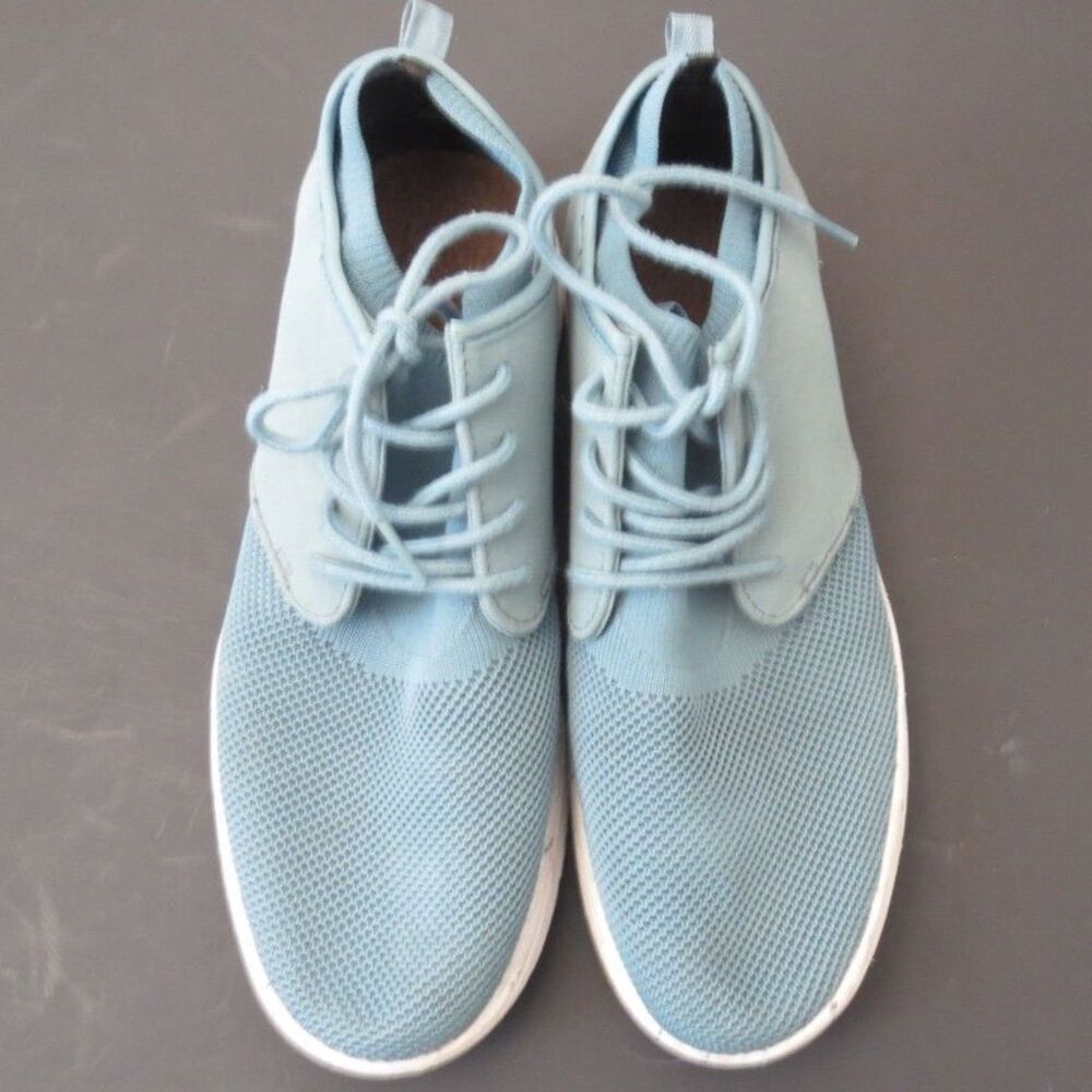 Saola Semnoz II Eco-Friendly Knit Sneaker Blue Women's Size 9.5 EUC